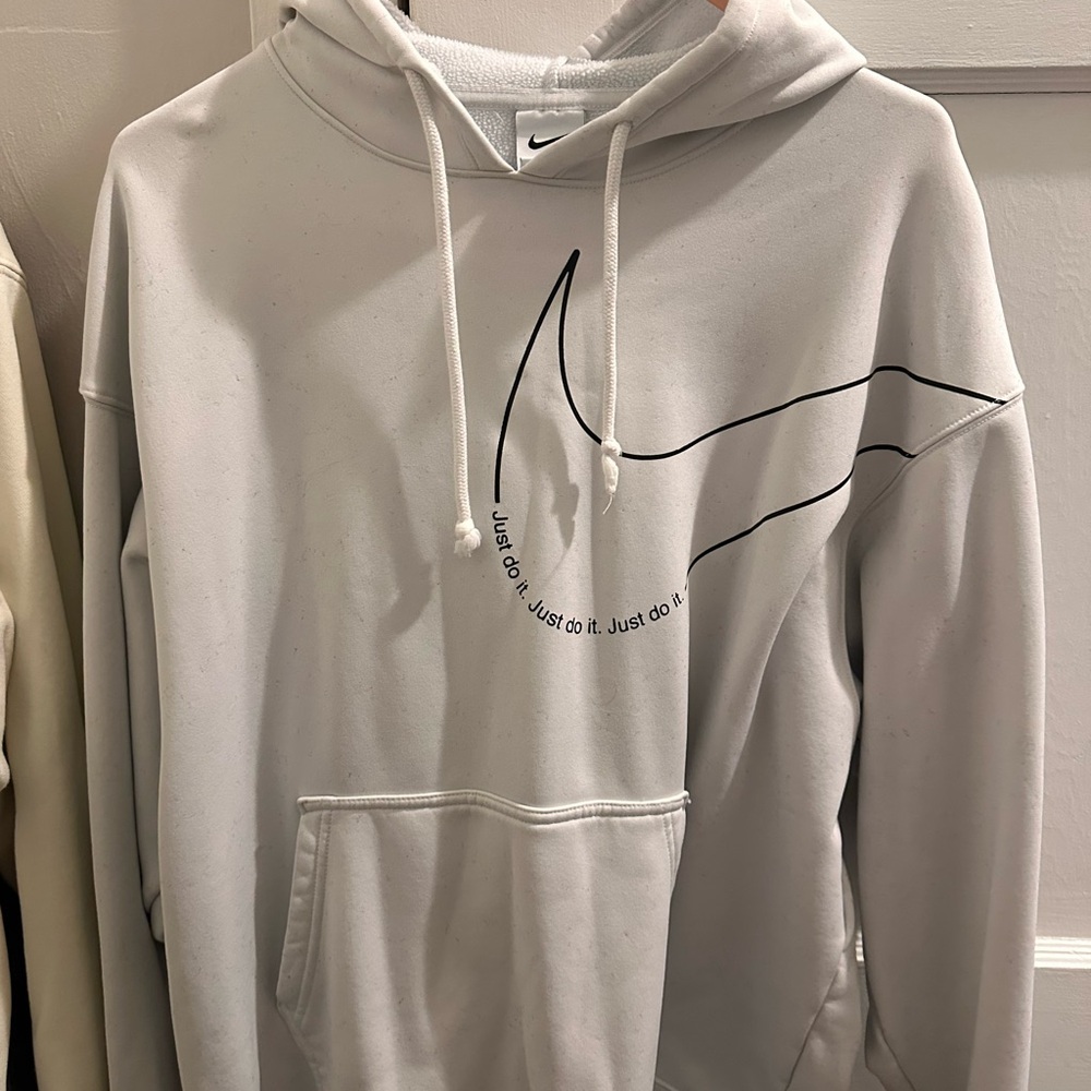 Nike White Hoodie